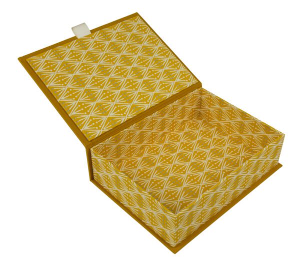 Mustard Selvege Hinged Box - Image 2