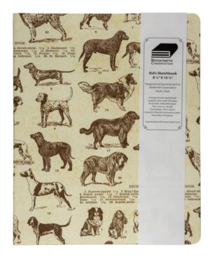 Kids' sketchbook: dogs, 8.5 x 10.5"