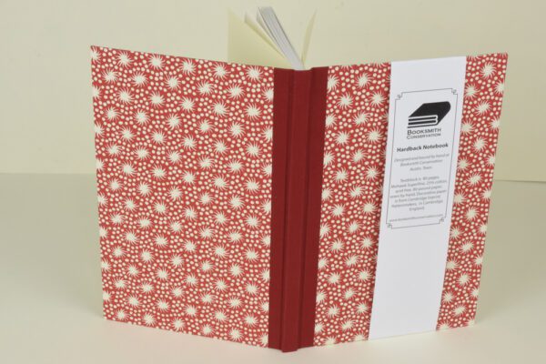 Hardback Notebook, Lined Paper--Red Animalcules