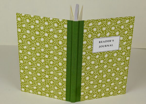 Hardback Reader's Journal--Bawden Green Animalcules